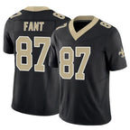 Kooe NO.Saints #87 Noah Fant Player Black Limited Vapor F.U.S.E. Home Game Stitched Jerseys