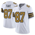 Kooe NO.Saints #87 Noah Fant Player White Limited Color Rush Home Game Stitched Jerseys