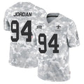 Kooe NO.Saints #94 Cameron Jordan Player Arctic Camo Salute to Service Limited Stitched Jerseys