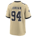 Kooe NO.Saints #94 Cameron Jordan Player Gold Alternate Game Stitched Jerseys