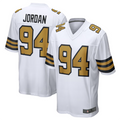 Kooe NO.Saints #94 Cameron Jordan White Alternate Game Stitched American Stitched Jerseys