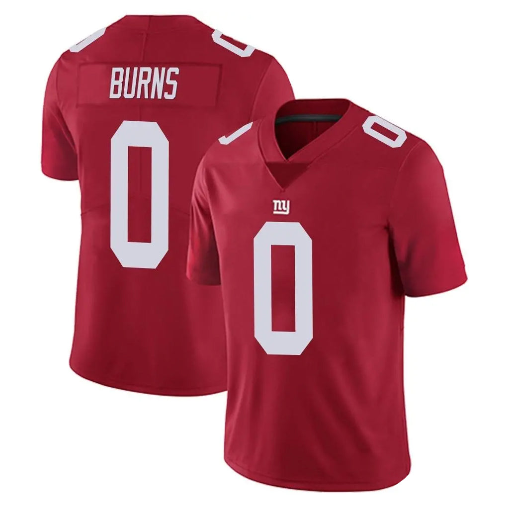 Kooe NY.Giants #0 Brian Burns Player Red Limited Vapor Untouchable Home Game Stitched Jerseys
