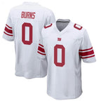 Kooe NY.Giants #0 Brian Burns Player White Game Stitched Jerseys