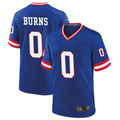 Kooe NY.Giants #0 Brian Burns Royal Classic Game Player Jersey American Stitched Jerseys