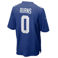 Kooe NY.Giants #0 Brian Burns Royal Game Player Jersey American Stitched Jerseys