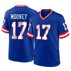 Kooe NY.Giants #17 Darnell Mooney Player Royal Classic Home Game Stitched Jerseys