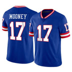 Kooe NY.Giants #17 Darnell Mooney Player Royal Classic Vapor Home Game Stitched Jerseys