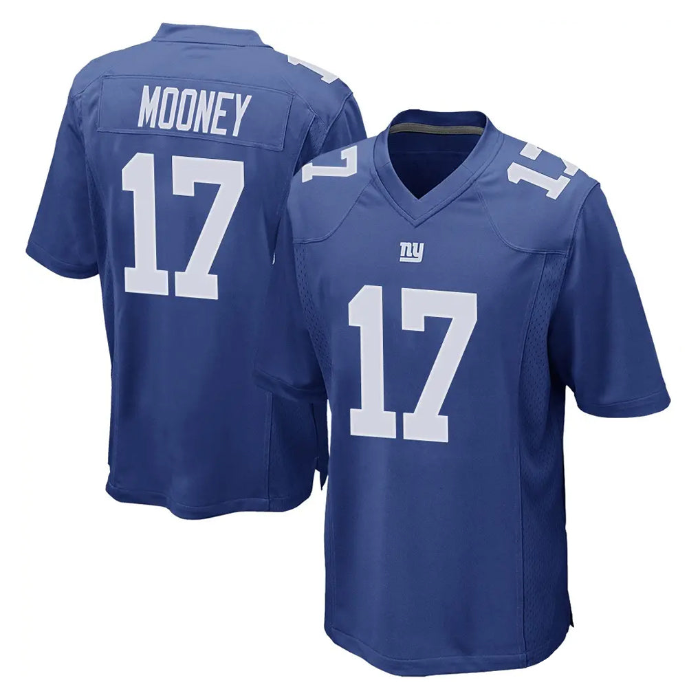 Kooe NY.Giants #17 Darnell Mooney Player Royal Home Game Stitched Jerseys