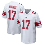 Kooe NY.Giants #17 Darnell Mooney Player White Home Game Stitched Jerseys