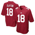 Kooe NY.Giants #18 Darius Slayton Player Red Home Game Stitched Jerseys