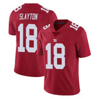 Kooe NY.Giants #18 Darius Slayton Player Red Limited Vapor Untouchable Home Game Stitched Jerseys