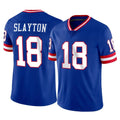 Kooe NY.Giants #18 Darius Slayton Player Royal Classic Vapor Home Game Stitched Jerseys