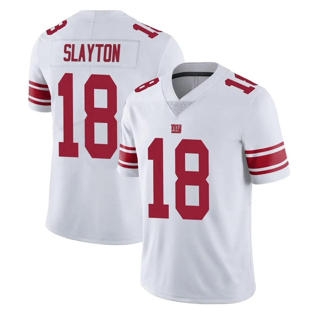 Kooe NY.Giants #18 Darius Slayton Player White Limited Vapor Untouchable Home Game Stitched Jerseys