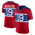 Kooe NY.Giants #19 Jameis Winston Player Red Century Vapor F.U.S.E. Home Game Stitched Jerseys