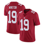 Kooe NY.Giants #19 Jameis Winston Player Red Limited Vapor Untouchable Home Game Stitched Jerseys
