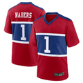 Kooe NY.Giants #1 Malik Nabers Century Red Alternate Game Stitched Jerseys