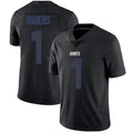 Kooe NY.Giants #1 Malik Nabers Player Limited Black Impact Stitched Jerseys