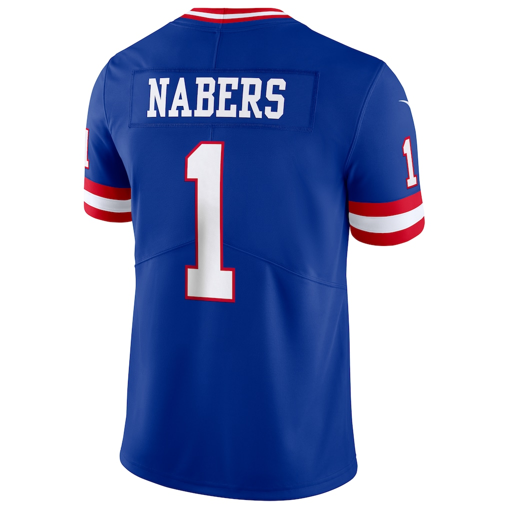 Kooe NY.Giants #1 Malik Nabers Royal Alternate 2 Legacy Vapor Untouchable Limited Jerseys
