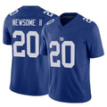 Kooe NY.Giants #20 Greg Newsome II Player Royal Limited Vapor F.U.S.E. Home Game Stitched Jerseys