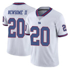 Kooe NY.Giants #20 Greg Newsome II Player White Color Rush Home Game Stitched Jerseys