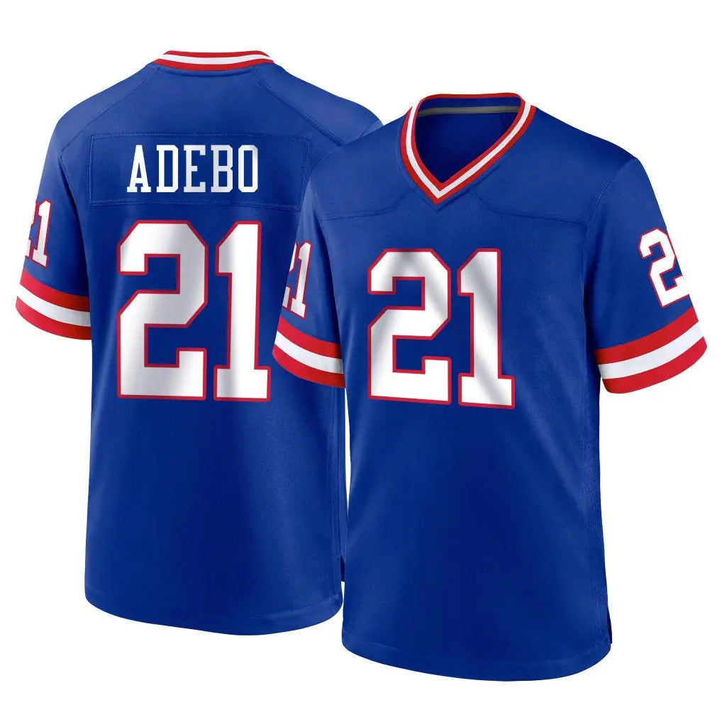 Kooe NY.Giants #21 Paulson Adebo Player Royal Classic Home Game Stitched Jerseys