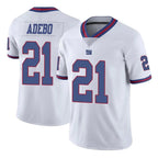 Kooe NY.Giants #21 Paulson Adebo Player White Color Rush Home Game Stitched Jerseys