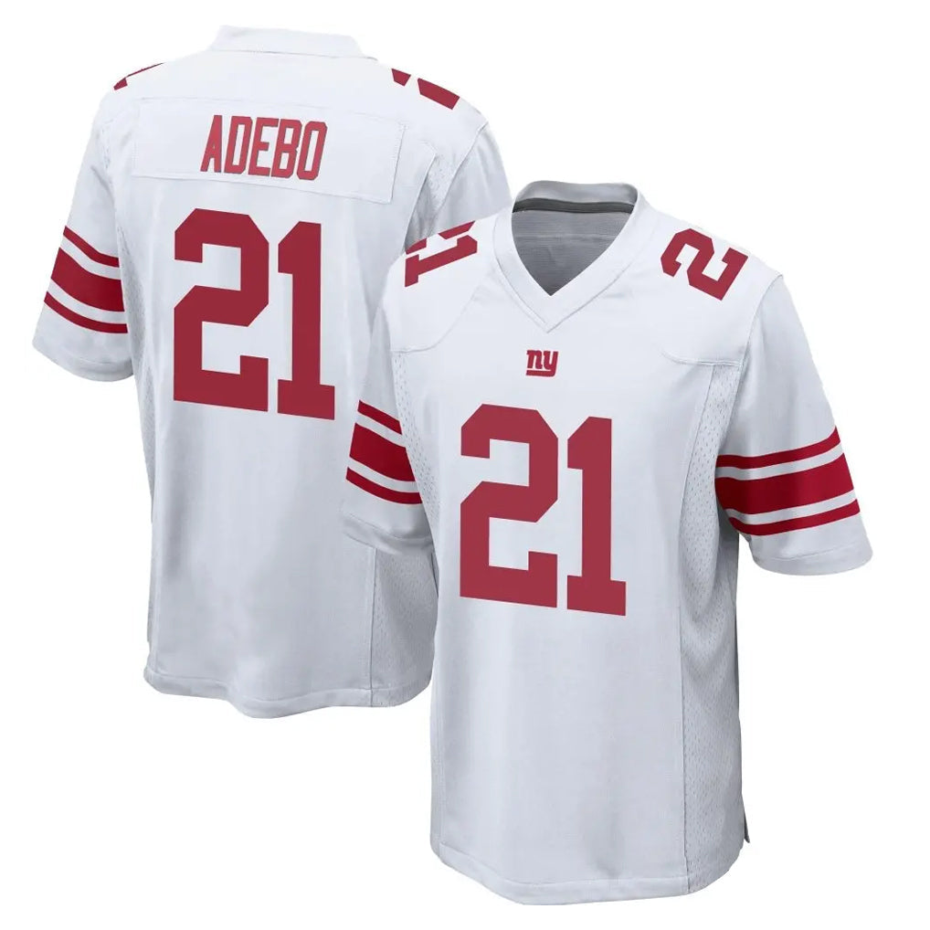 Kooe NY.Giants #21 Paulson Adebo Player White Home Game Stitched Jerseys