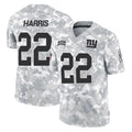 Kooe NY.Giants #22 Najee Harris Player Arctic Camo Salute To Service Limited Game Stitched Jerseys