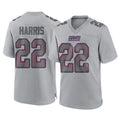 Kooe NY.Giants #22 Najee Harris Player Gray Atmosphere Fashion Limited Game Stitched Jerseys
