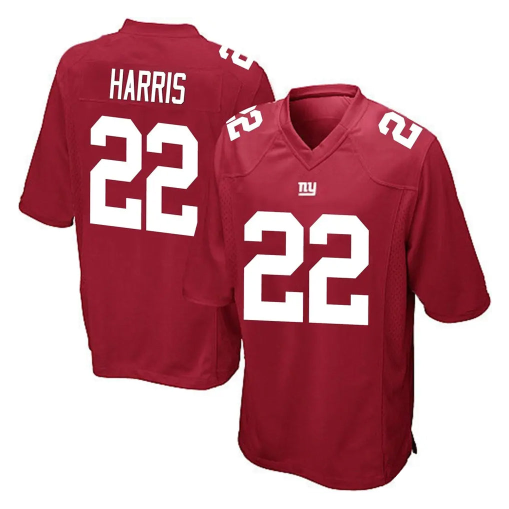Kooe NY.Giants #22 Najee Harris Player Red Home Game Stitched Jerseys