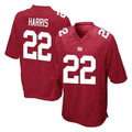 Kooe NY.Giants #22 Najee Harris Player Red Home Game Stitched Jerseys