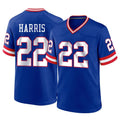 Kooe NY.Giants #22 Najee Harris Player Royal Classic Home Game Stitched Jerseys