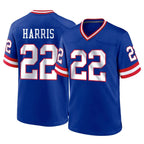 Kooe NY.Giants #22 Najee Harris Player Royal Classic Home Game Stitched Jerseys