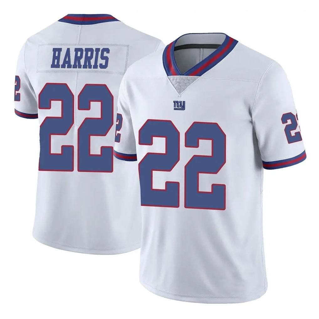 Kooe NY.Giants #22 Najee Harris Player White Color Rush Home Game Stitched Jerseys