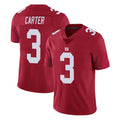 Kooe NY.Giants #3 Abdul Carter Player Red Limited Vapor Untouchable Home Game Stitched Jerseys