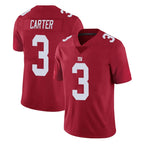 Kooe NY.Giants #3 Abdul Carter Player Red Limited Vapor Untouchable Home Game Stitched Jerseys
