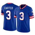Kooe NY.Giants #3 Abdul Carter Player Royal Classic Vapor Home Game Stitched Jerseys