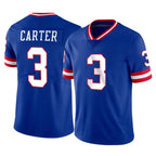 Kooe NY.Giants #3 Abdul Carter Player Royal Classic Vapor Home Game Stitched Jerseys