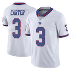 Kooe NY.Giants #3 Abdul Carter Player White Color Rush Home Game Stitched Jerseys