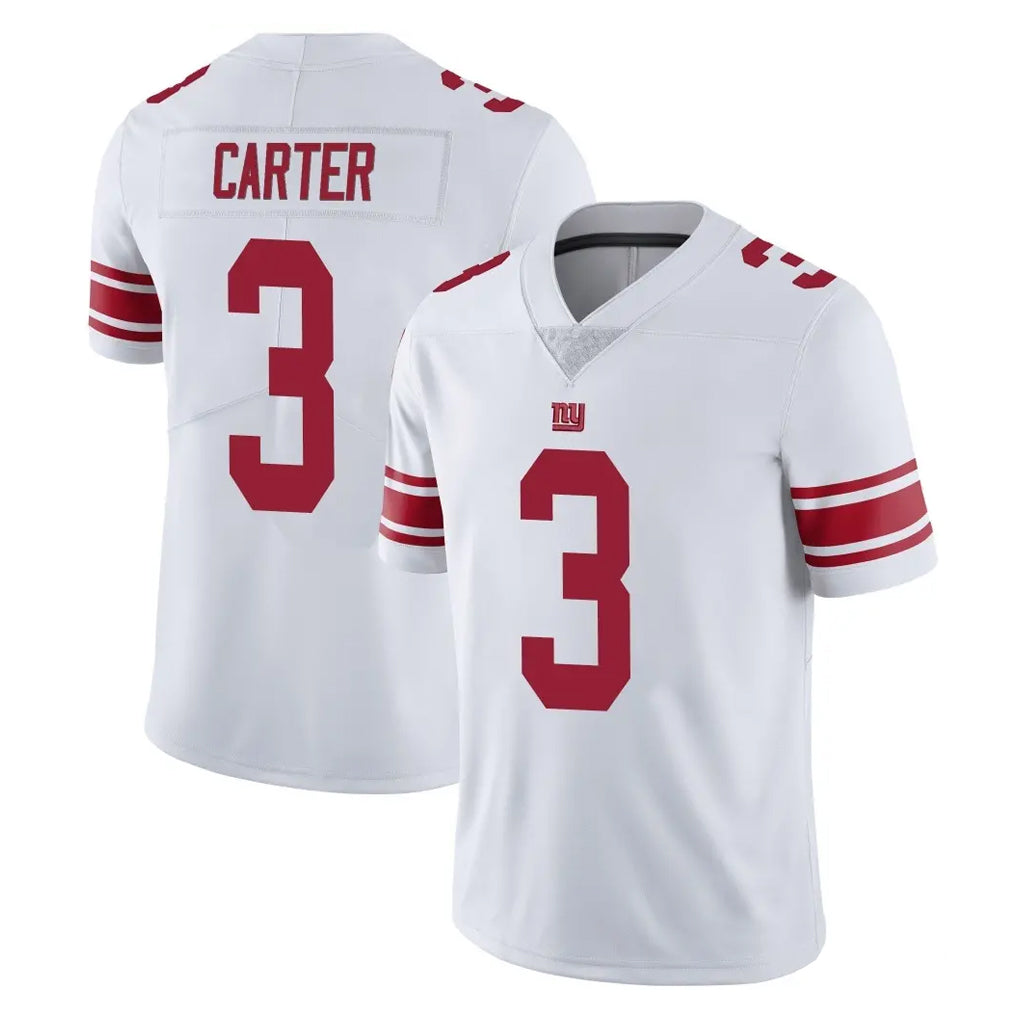 Kooe NY.Giants #3 Abdul Carter Player White Limited Vapor Untouchable Home Game Stitched Jerseys