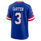 Kooe NY.Giants #3 Abdul Carter Royal Alternate 2 Game Jersey