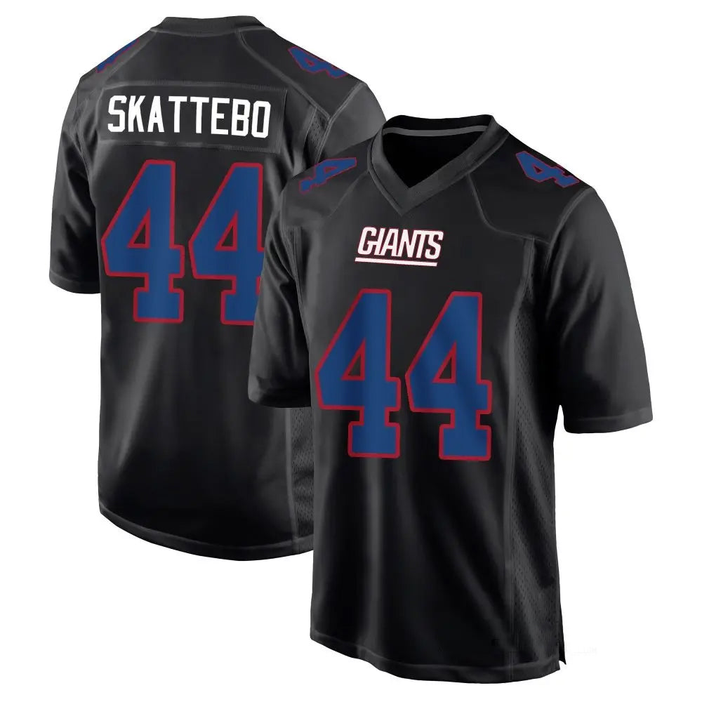 Kooe NY.Giants #44 Cam Skattebo Player Black Fashion Game Stitched Jerseys
