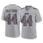Kooe NY.Giants #44 Cam Skattebo Player Gray Atmosphere Fashion Limited Game Stitched Jerseys