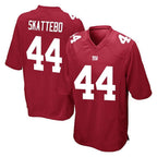 Kooe NY.Giants #44 Cam Skattebo Player Red Home Game Stitched Jerseys