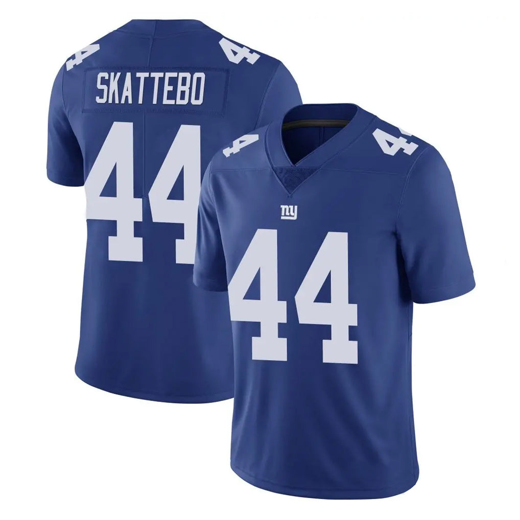 Kooe NY.Giants #44 Cam Skattebo Player Royal Limited Vapor Untouchable Home Game Stitched Jerseys
