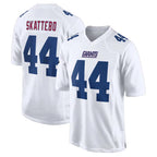 Kooe NY.Giants #44 Cam Skattebo Player White Fashion Limited Home Game Stitched Jerseys