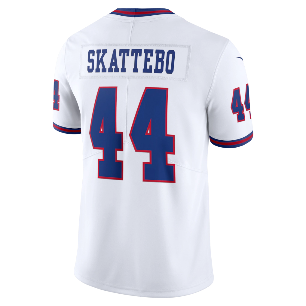 Kooe NY.Giants #44 Cam Skattebo White Vapor Untouchable Stitched Limited Jerseys