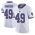 Kooe NY.Giants #49 Tremaine Edmunds Player White Color Rush Home Game Stitched Jerseys
