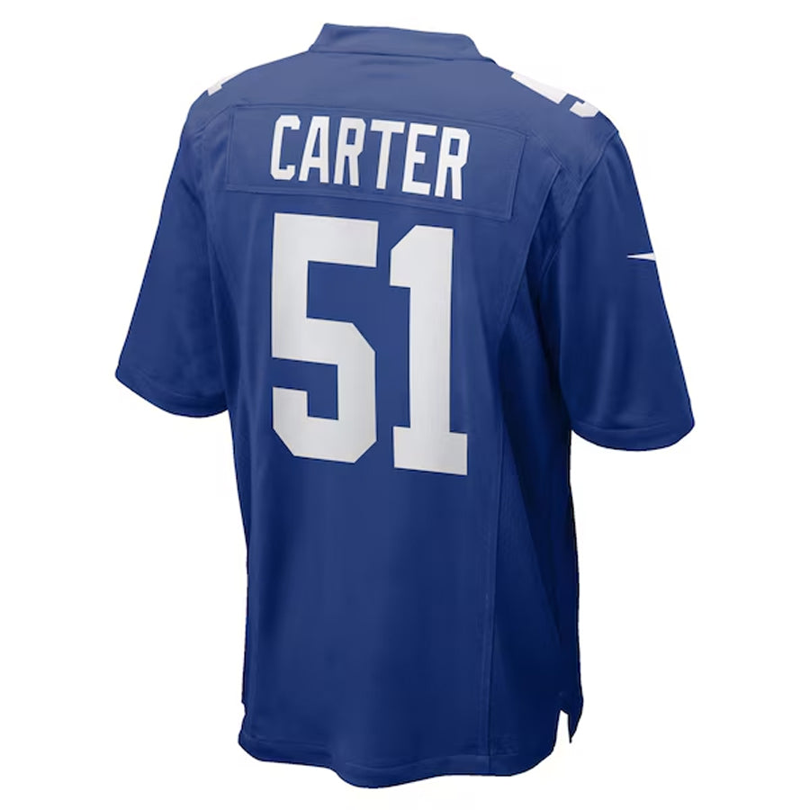 Kooe NY.Giants #51 Abdul Carter Player Royal Game Stitched Jerseys