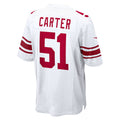 Kooe NY.Giants #51 Abdul Carter Player Whtie Game Stitched Jerseys